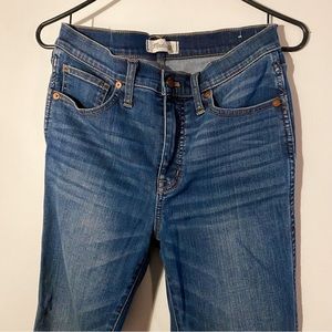 Madewell 10in High Rise Skinny Jean size 28